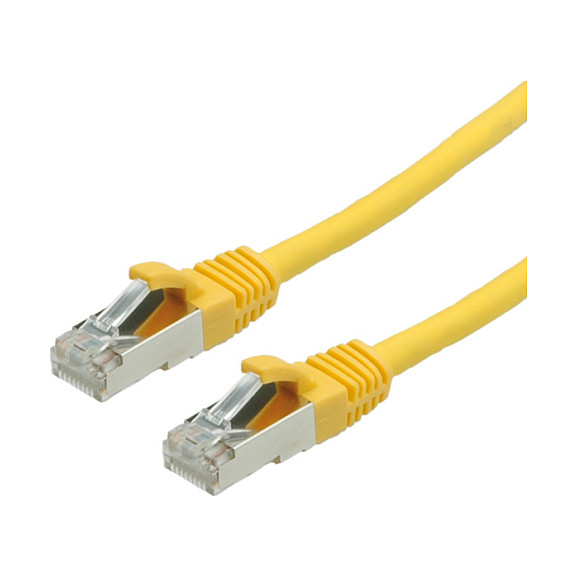 Mrežni kabel VALUE Cat.6 S/FTP (PiMF) (0.5m, LSOH, žuti)-0