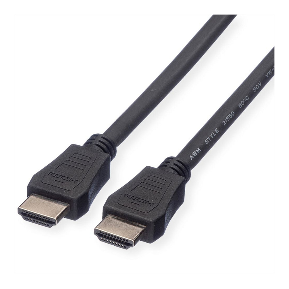 HDMI kabel VALUE High Speed with Ethernet LSOH (7.5m, 4K@30Hz, crni)-0