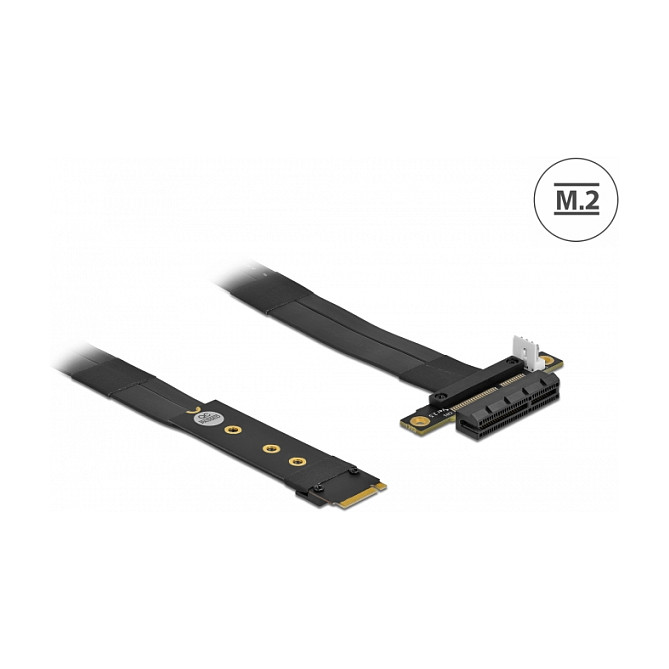 Adapter DELOCK M.2 Key M na PCIe x4 NVMe (64131) s kabelom 20 cm-1
