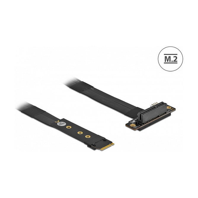 Adapter DELOCK M.2 Key M na PCIe x4 NVMe (64132) kutni s 20 cm kabelom-1