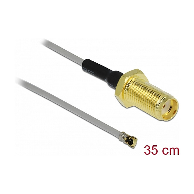 Antenski kabel DELOCK SMA na MHF4 (0.81mm, 35cm, pigtail)-0