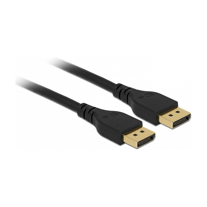 DisplayPort kabel DELOCK 85909 (1m, 8K@60Hz, DP 1.4, DP 8K certificiran)