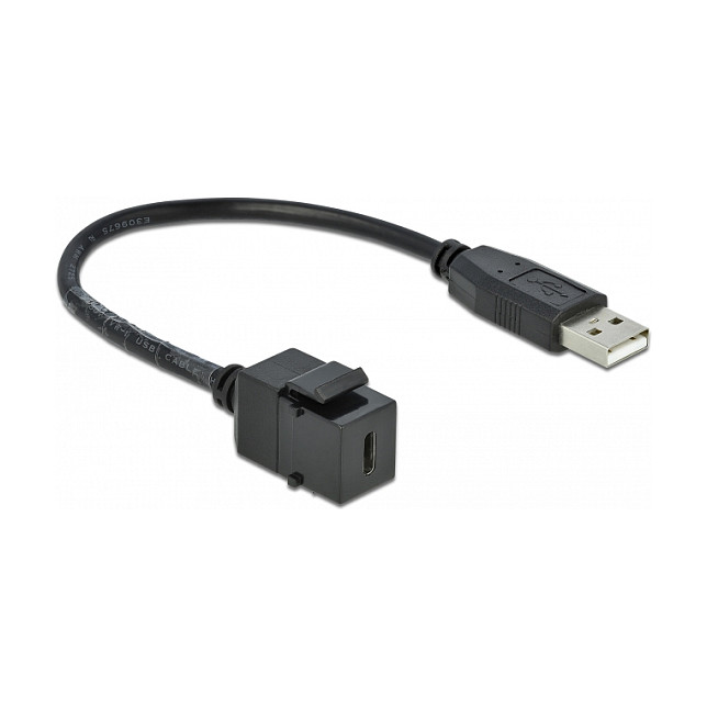 Keystone Modul DELOCK 86378 (USB-C Ž na USB-A M 2.0, s kabelom)-0
