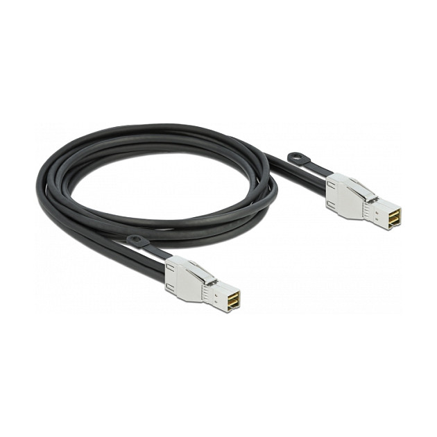 PCI Express kabel DELOCK Mini SAS HD SFF-8674 na SFF-8674 (2 m, 12 Gb/s)