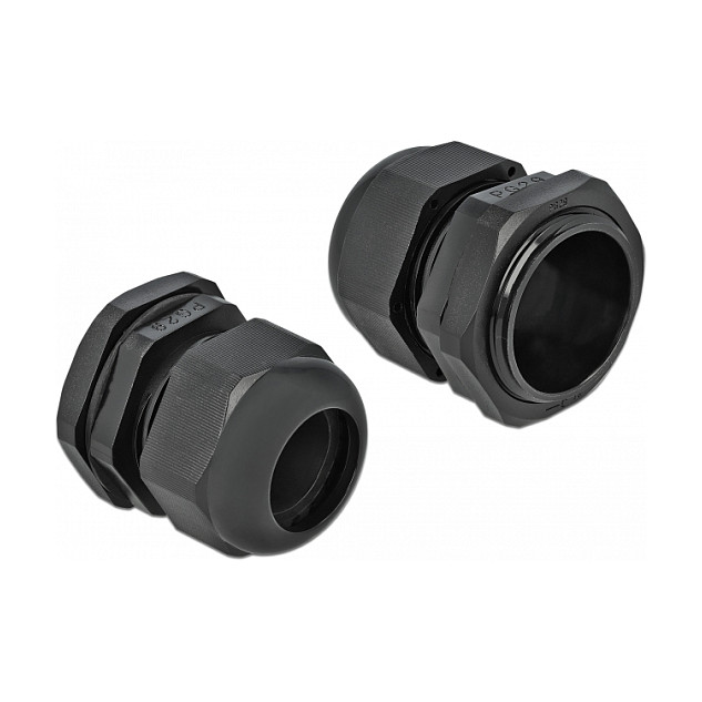 Uvodnica za kabel DELOCK PG29 (IP68, 18-25 mm, 10 komada) crna-1