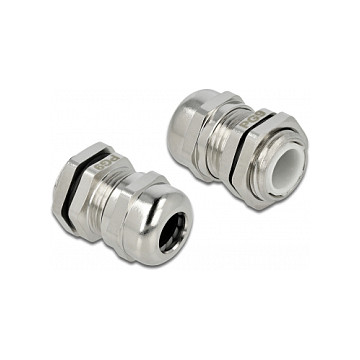 Kabelska uvodnica DELOCK PG9 Metalna (IP68, za kabele 4-8 mm)-1