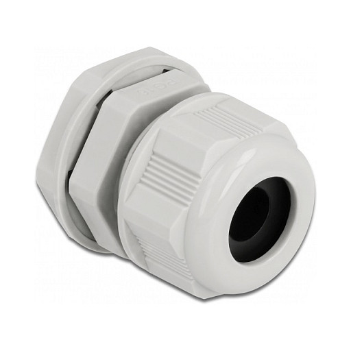 Uvodnica za kabel DELOCK PG16 (za okrugli kabel, IP68, siva, 2 kom)