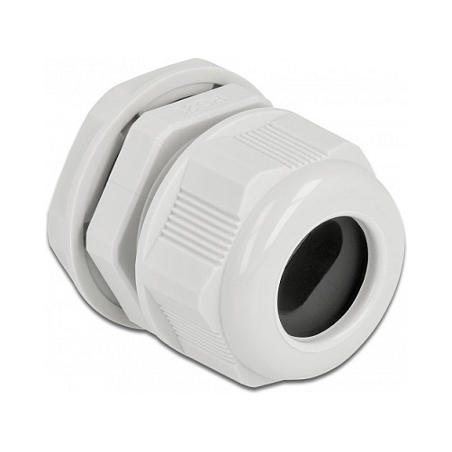 Uvodnica za kabel DELOCK PG21 za plosnati kabel (IP68, siva, 2 komada)