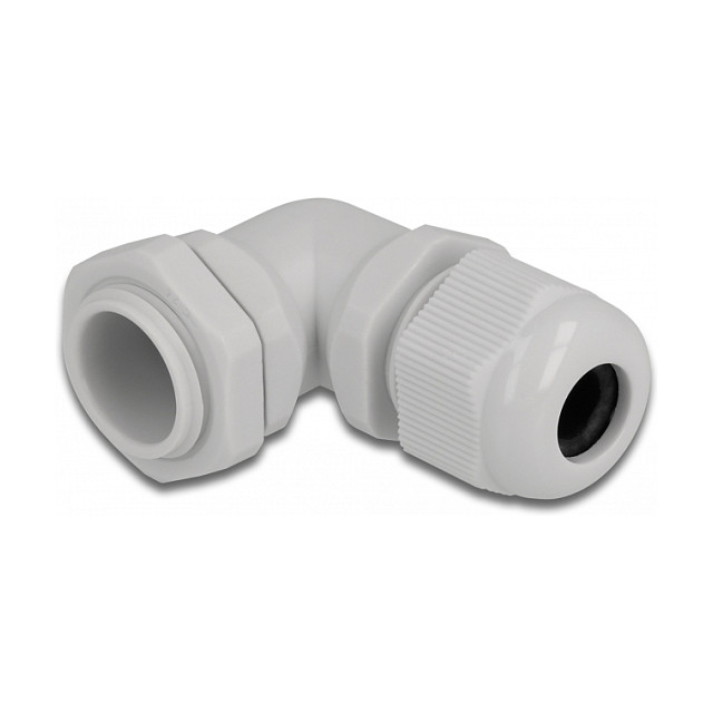 Uvodnica za kabel DELOCK 60297 (PG11, 90° kutna, IP54, siva)-0