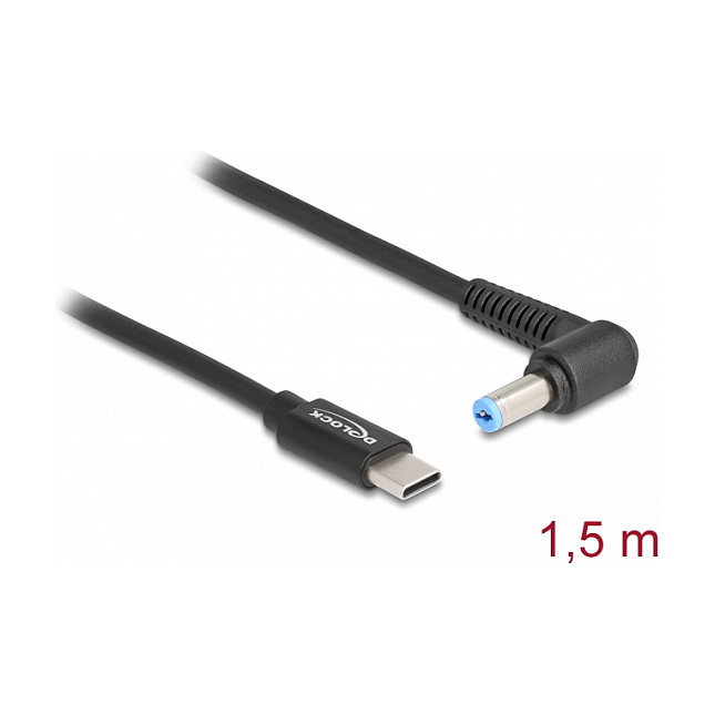 Kabel za punjenje laptopa DELOCK USB-C na Acer 5.5 x 1.7 mm (1.5m, 60W, PD)-1