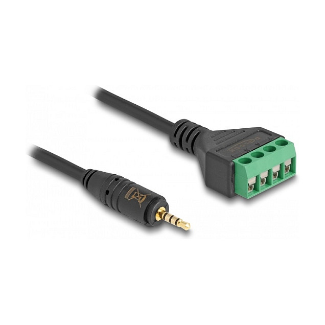 Adapter kabel DELOCK 2.5mm 4-pin na terminalni blok, 20 cm