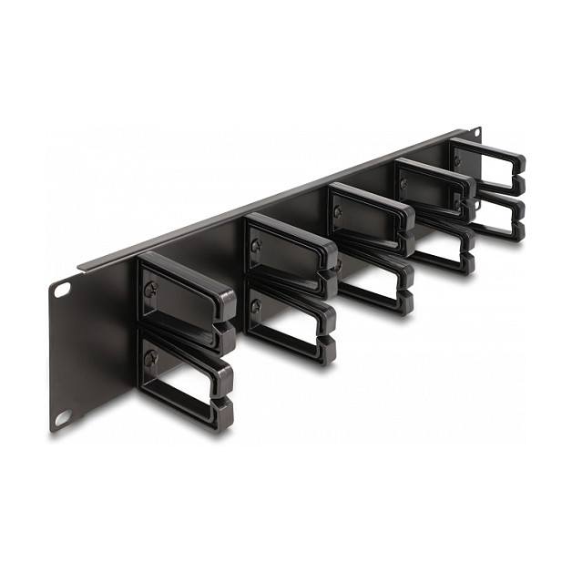 Panel za mrežni ormar DELOCK 19" 2U s 10 plastičnih nosača (66917)