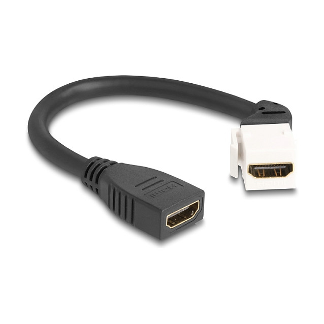 Keystone modul DELOCK 85903 (HDMI na HDMI, 45° kutni, 8K 60 Hz, 20 cm)