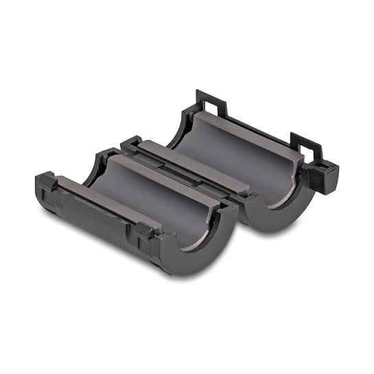 Feritna jezgra DELOCK 80947 (za okrugle kablove Ø 11 mm, 2 kom)-1