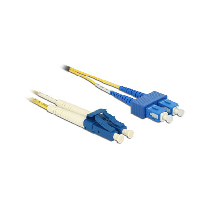 Optički kabel DELOCK LC Duplex na SC Duplex Singlemode OS2 10 m-0