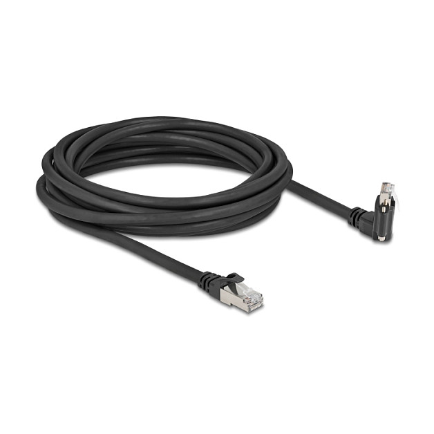 Mrežni kabel DELOCK 80920 GigE Cat.6 S/FTP (RJ45 45°/90° s vijcima na RJ45, 5m)-2