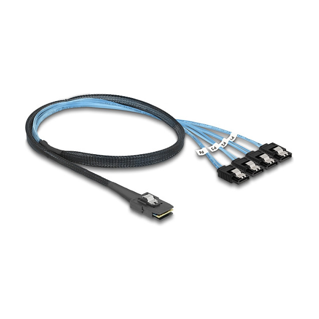 M.2 kontroler DELOCK 64260 (Key B+M na 4 x SATA, JMB585, M.2 2242)-5