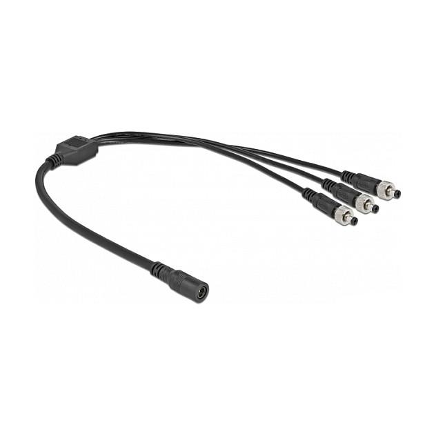 DC razdjelni kabel DELOCK 86572 (5.5 x 2.1 mm, 1x ženski na 3x muški, 30 cm)