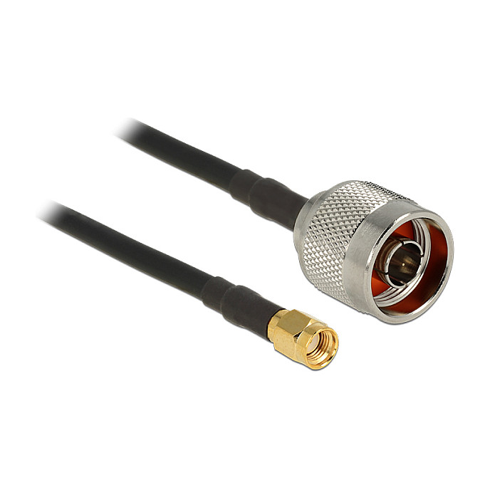 Antenski kabel DELOCK N (muški) na RP-SMA (muški) CFD200, 1.5m, Low Loss-0