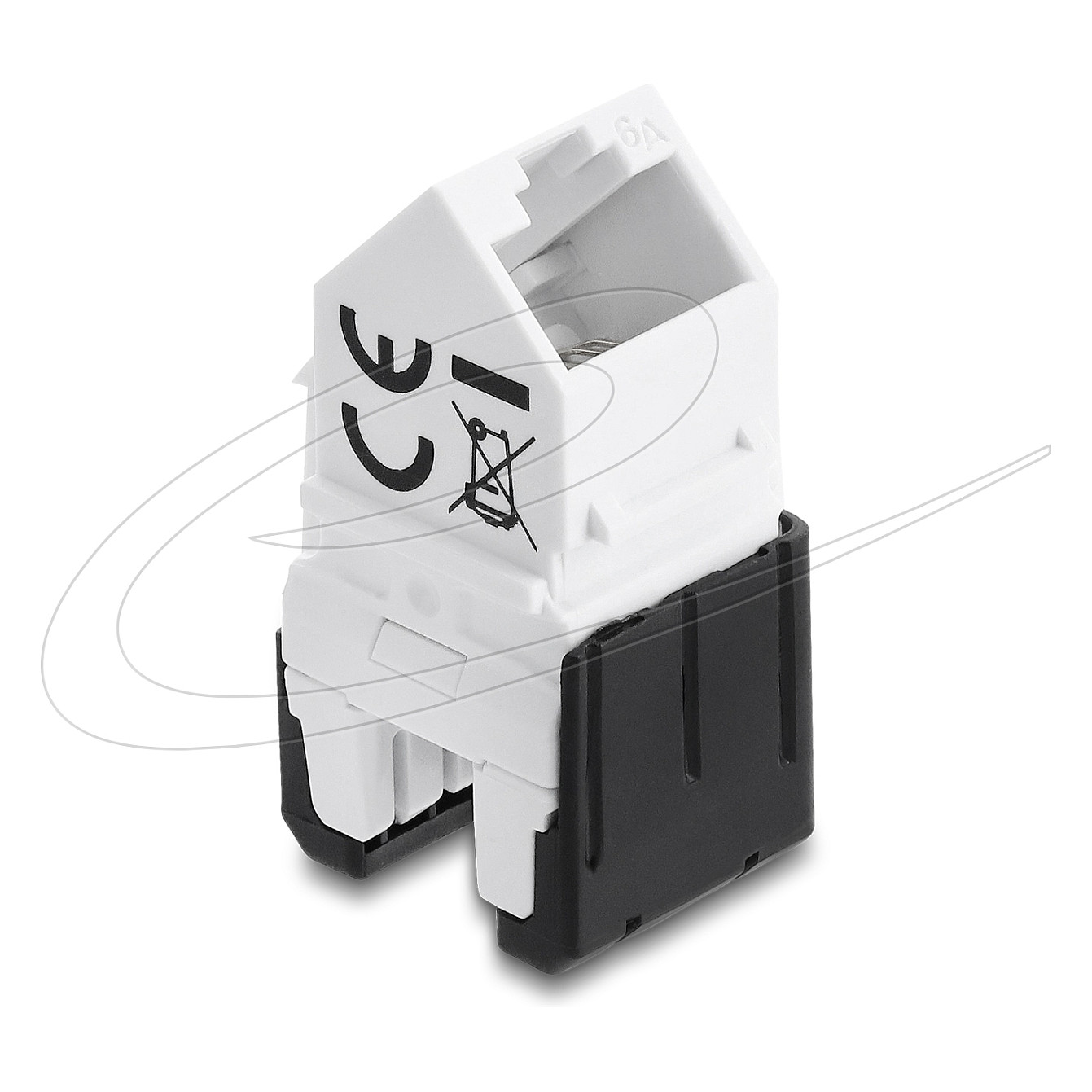 Keystone modul DELOCK 86239 RJ45 na LSA Cat.6A (UTP, montaža bez alata)-1