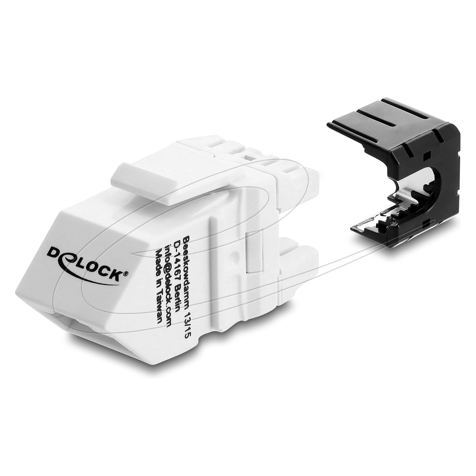 Keystone modul DELOCK 86239 RJ45 na LSA Cat.6A (UTP, montaža bez alata)-2