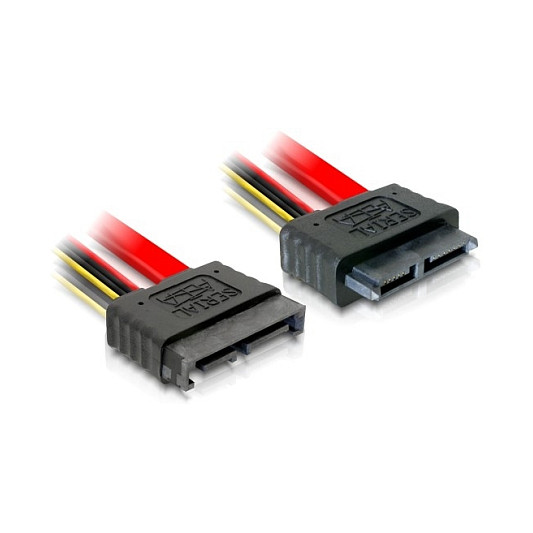 Produžni kabel DELOCK Slim SATA 13-pinski (M/Ž) 30 cm 6 Gb/s-0