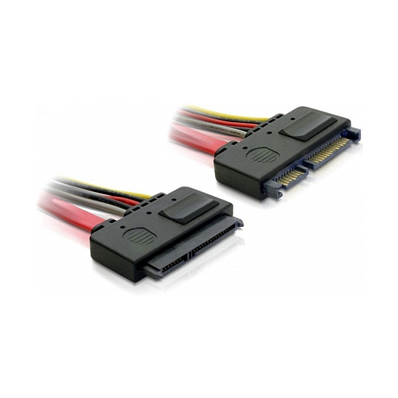 SATA produžni kabel DELOCK 22-pinski (M/Ž) 6 Gb/s 50 cm