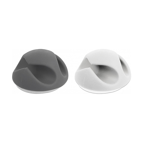 Organizator kabela DELOCK 18295 (set 6 kom, samoljepljivi, za 2 kabela)
