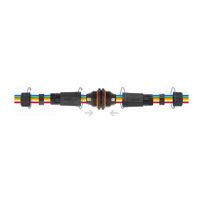 Konektor za kabel DELOCK 86915 (5-pinski, IP68, za vanjsku upotrebu, 4.5 - 7.5 mm)-2