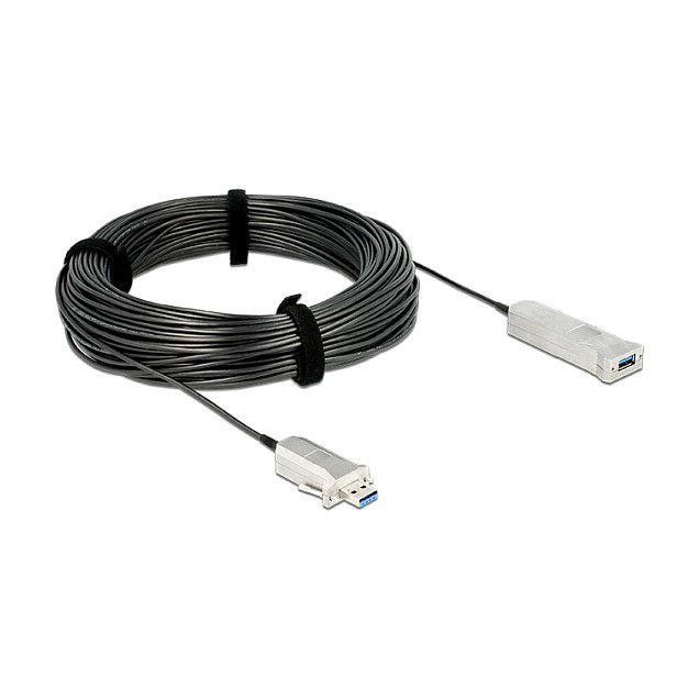 Aktivni optički USB kabel DELOCK 83740 (USB-A na USB-A, 5 Gbps, 50 m)-1