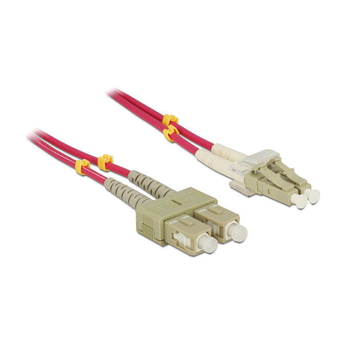 Optički kabel DELOCK 84683 (LC/APC > SC/APC, Singlemode OS2, Simplex, 5 m)