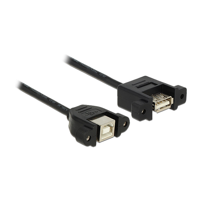USB kabel za ugradnju DELOCK 85108 (USB-B Ž na USB-A Ž, 1 m)-0
