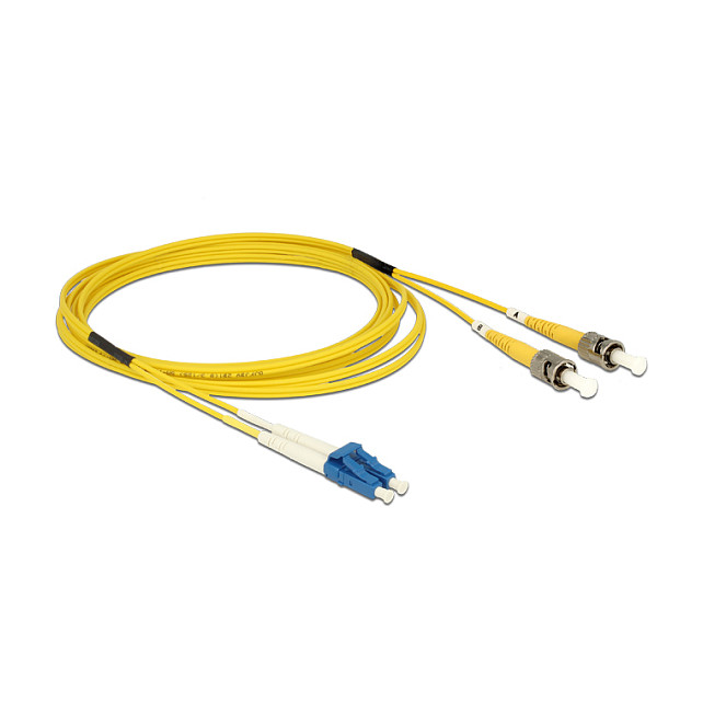Optički kabel DELOCK LC APC 8° > ST Singlemode OS2 (9/125 µm, 2 m, LSZH)