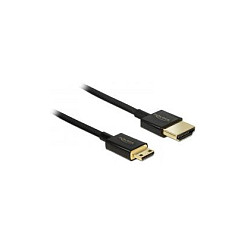 HDMI kabel DELOCK Aktivni Slim High Speed na Mini HDMI (3m, 4K, Ethernet)
