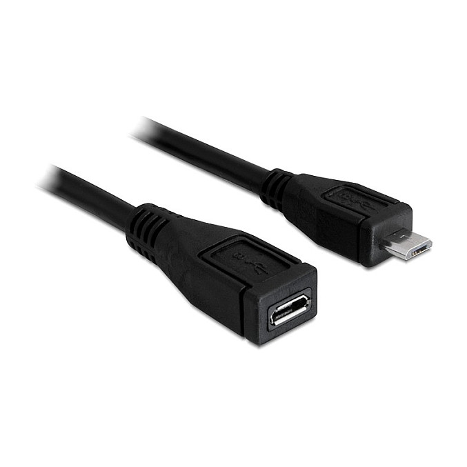 USB kabel DELOCK 83248 (USB 2.0, Micro-B M na Micro-B Ž, 1 m)-0