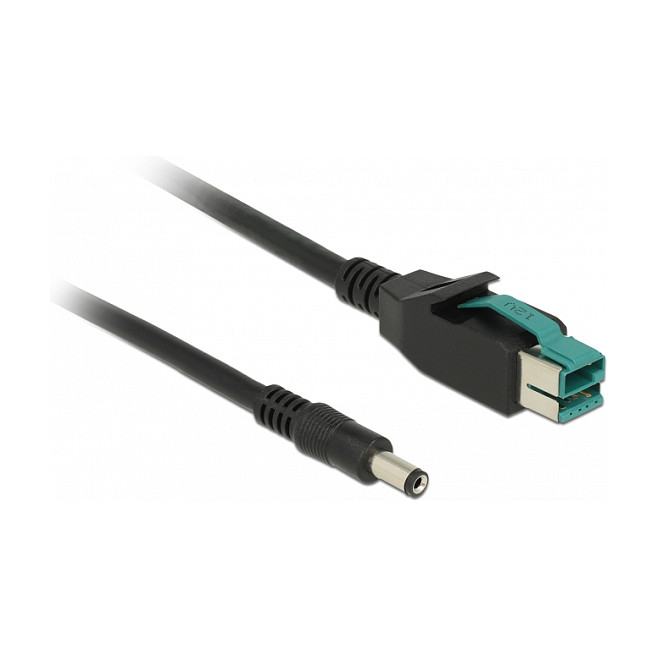 PoweredUSB kabel DELOCK 85498 (12V na DC 5.5x2.1mm, 2m)-1