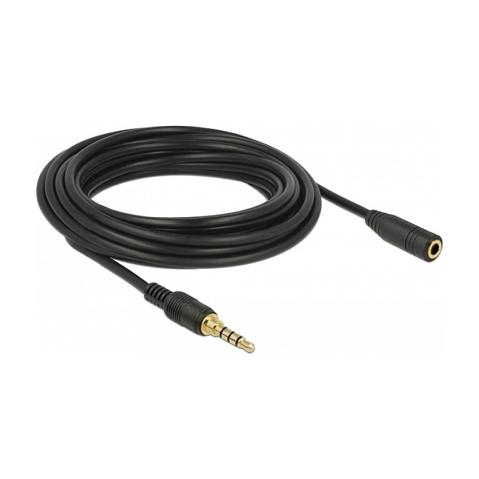 Audio produžni kabel DELOCK 85635 (3.5mm 4-pin, M/Ž, 5m)-1