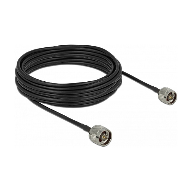 Antenski kabel DELOCK N (M) na N (M) LMR195, 10 m, Low Loss