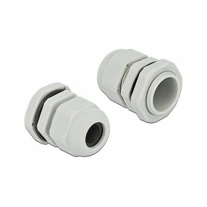 Uvodnica za kabel DELOCK PG13.5 (IP68, 10 komada) siva-1
