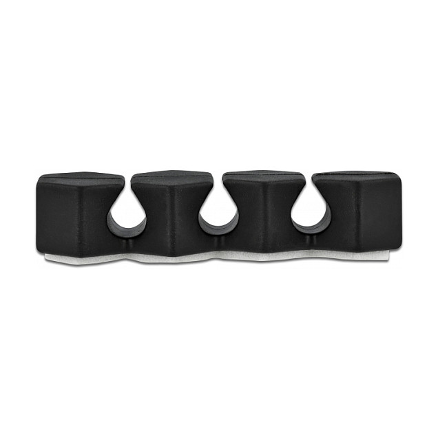 Držač kabela DELOCK Set 6 komada (3 utora, oblik saća, samoljepljivi)-1