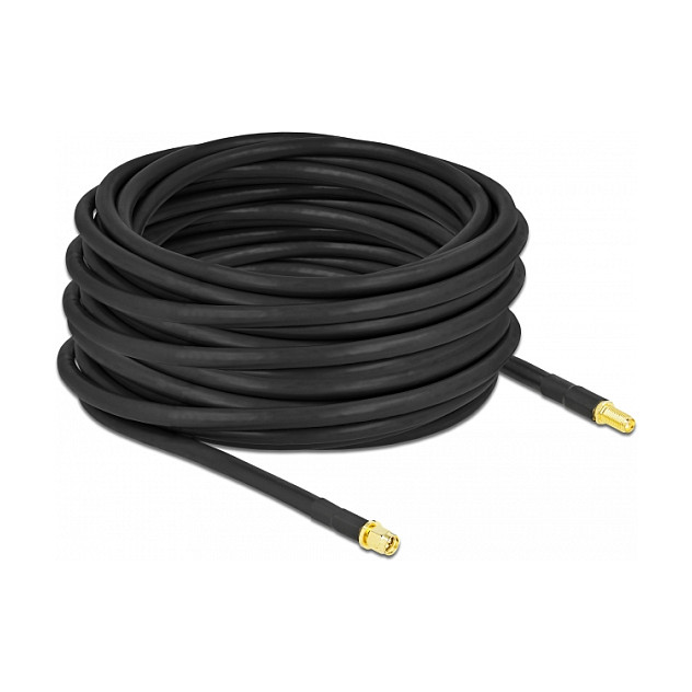 Antenski kabel DELOCK SMA na SMA LMR/CFD300 (15 m, niski gubici)-0