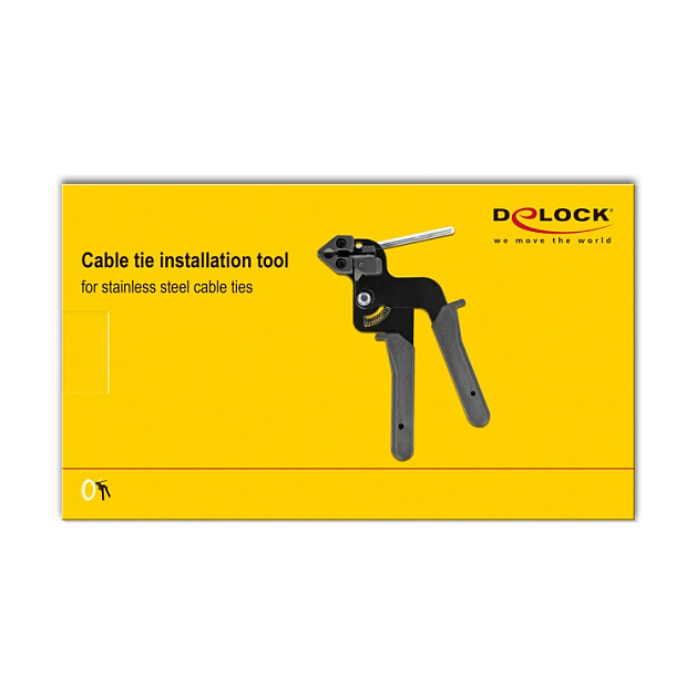 Kliješta za vezice DELOCK 86772 (za vezice od nehrđajućeg čelika do 7.9 mm, automatsko rezanje)-3