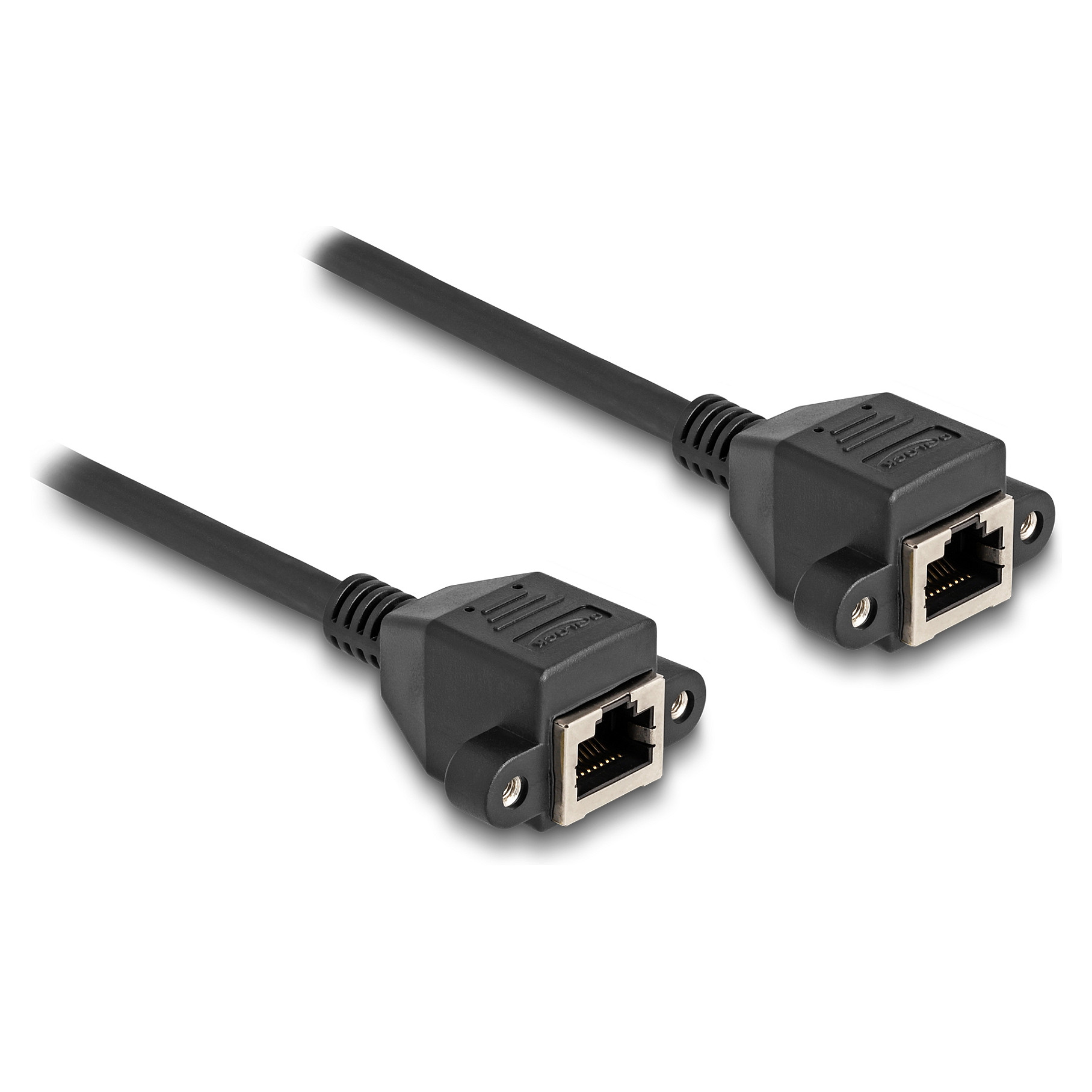 Produžni kabel DELOCK RJ50 (10 Pin) S/FTP 0.5m crni