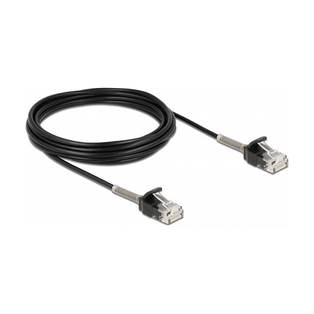 Mrežni kabel DELOCK Cat.6A S/FTP LSZH (5m, crni)-1
