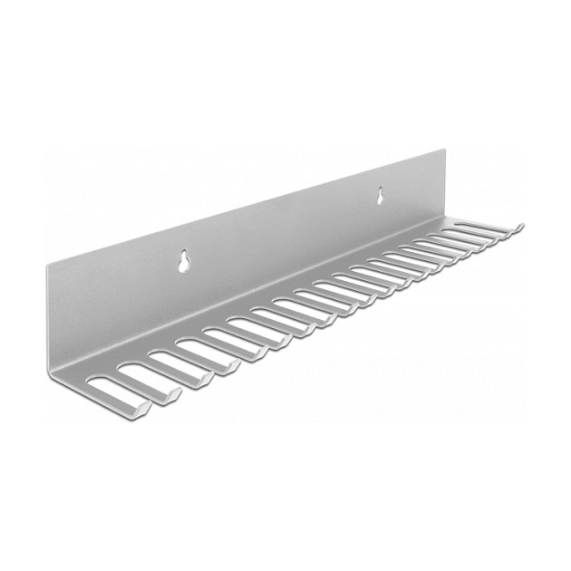 Nosač kablova DELOCK 318 x 65 mm za zidnu montažu sivi (66888)