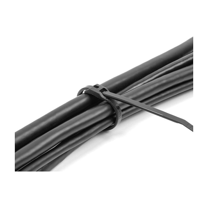 Set vezica za kabele DELOCK s ravnom glavom 150 x 3.6 mm (100 kom, crne)-3