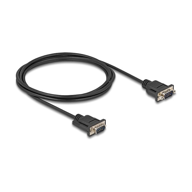 Serijski kabel DELOCK RS-232 D-Sub9 M/M 2m (usko kućište konektora)-0