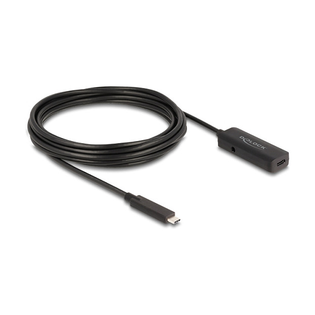 Aktivni USB-C produžni kabel DELOCK 80028 (5m, 10 Gbps, 60W PD, DP Alt Mode)-0