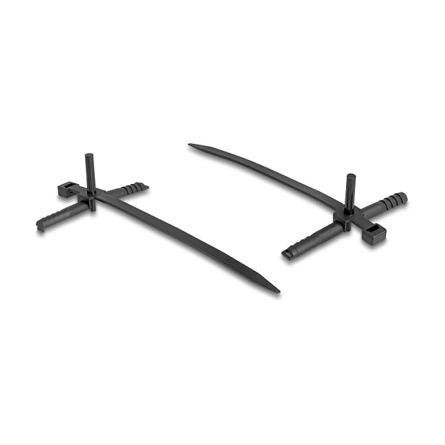 Vezice za kabele s tiplom DELOCK 18914 (150 x 7.0 mm, 100 komada, crne)-1