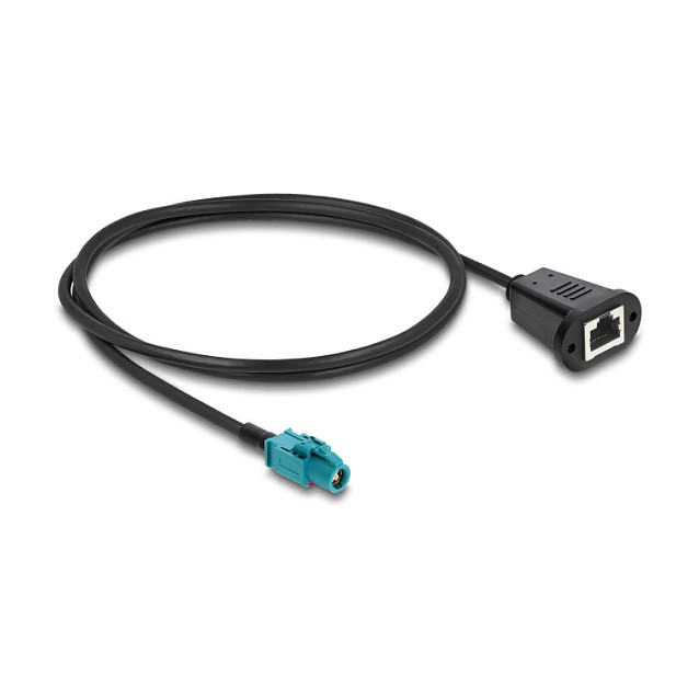 HSD kabel DELOCK HSD Z ženski na RJ45 ženski (1 m, 100 Ohm, Dacar 535)